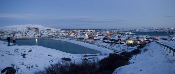 Arctic ocean in Bugøynes - Norway