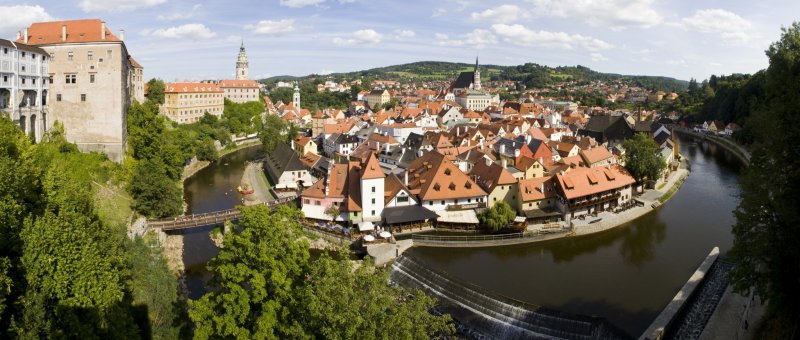 Panorama - Český Krumlov