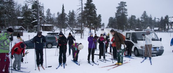 Cross country skiing